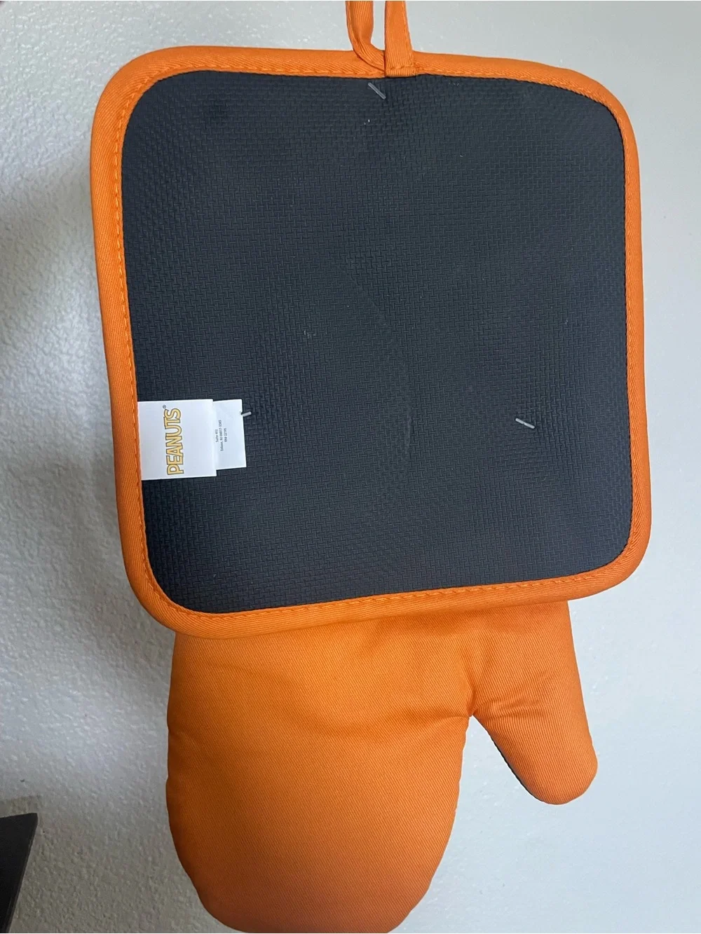 Peanuts Snoopy Autumn Leaf Oven Mitt & Pot Holder Set